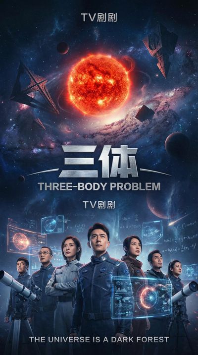 《三体》高清科幻视频海报